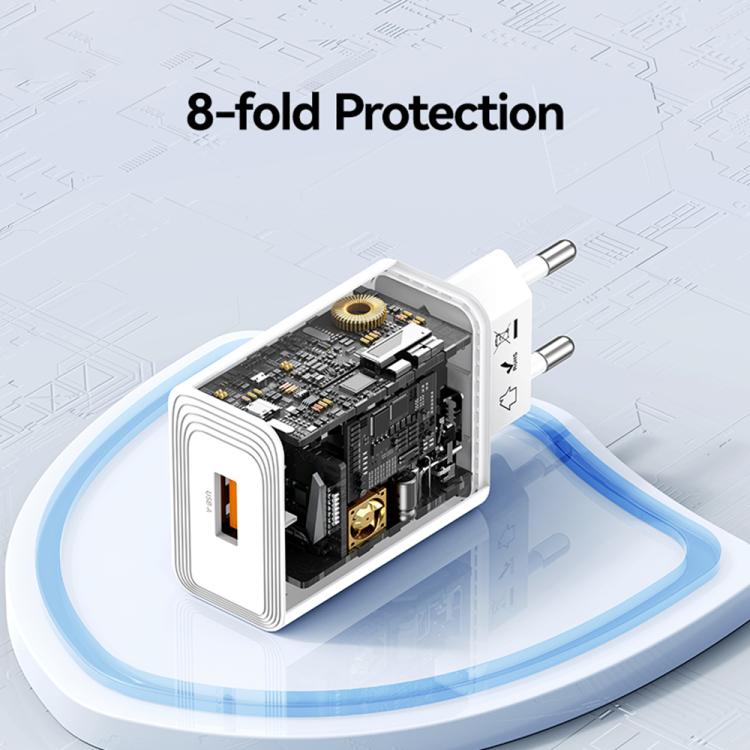 USAMS CC326 T69 10.5W 2.1A 單USB埠充電器，CC326