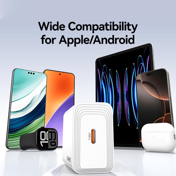USAMS CC329 T69 PD 30W USB-C / Type-C 單埠快速充電器，CC329