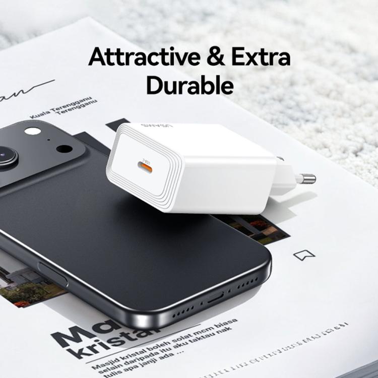 USAMS CC329 T69 PD 30W USB-C / Type-C 單埠快速充電器，CC329