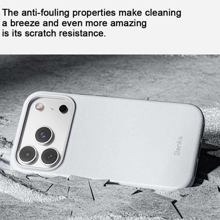 Benks Q2 系列防震 MagSafe 磁吸手機殼，適用於 iPhone 17 Pro Max、iPhone 17 Pro