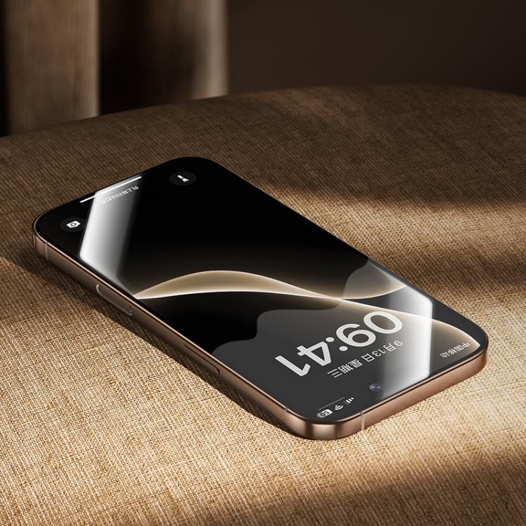Benks 金剛康寧熱彎全膠 DLC 鋼化膜 快速安裝版，適用於 iPhone 17 Pro Max，適用於 iPhone 17 Pro