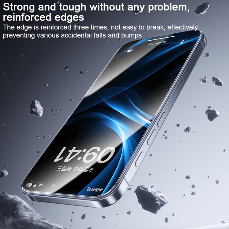 Benks 金剛康寧無限高清鋼化屏幕保護膜，適用於 iPhone 17 Pro Max、iPhone 17 Pro、iPhone 17、iPhone Air