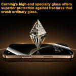 Benks 金剛康寧熱彎全膠隱私鋼化膜 快速安裝版，適用於 iPhone 17 Pro Max，適用於 iPhone 17 Pro