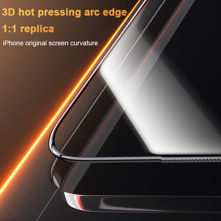 Benks 金剛康寧熱彎全膠隱私鋼化膜 快速安裝版，適用於 iPhone 17 Pro Max，適用於 iPhone 17 Pro