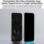 Benks Zero Curve Edge 隱私鋼化玻璃保護貼，適用於 iPhone 17 Pro Max、iPhone 17、iPhone Air