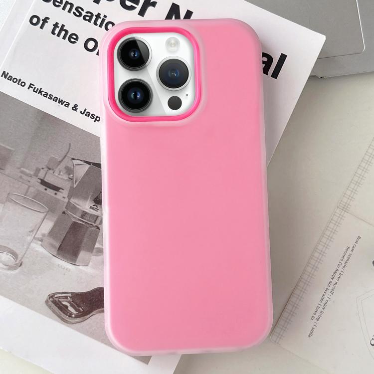 果凍色霧面觸感 PC 混合 TPU 手機殼，適用於 iPhone 12 Pro Max、iPhone 12 Pro、iPhone 11