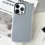 果凍色霧面觸感 PC 混合 TPU 手機殼，適用於 iPhone 12 Pro Max、iPhone 12 Pro、iPhone 11