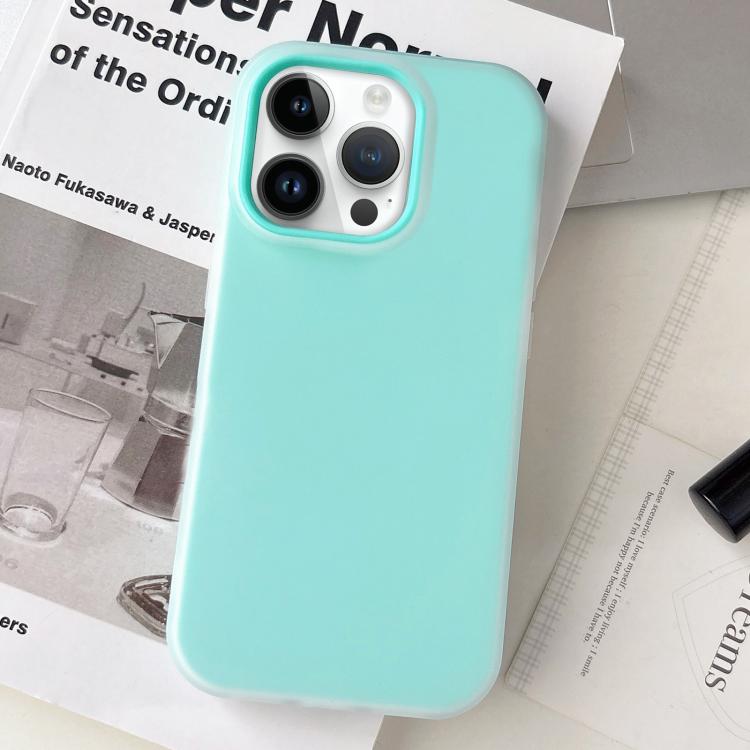 果凍色霧面觸感 PC 混合 TPU 手機殼，適用於 iPhone 12 Pro Max、iPhone 12 Pro、iPhone 11