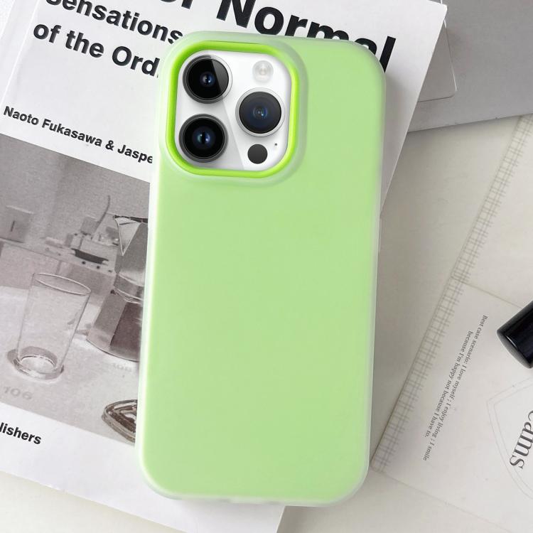 果凍色霧面觸感 PC 混合 TPU 手機殼，適用於 iPhone 12 Pro Max、iPhone 12 Pro、iPhone 11