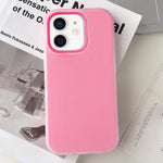 果凍色霧面觸感 PC 混合 TPU 手機殼，適用於 iPhone 12 Pro Max、iPhone 12 Pro、iPhone 11