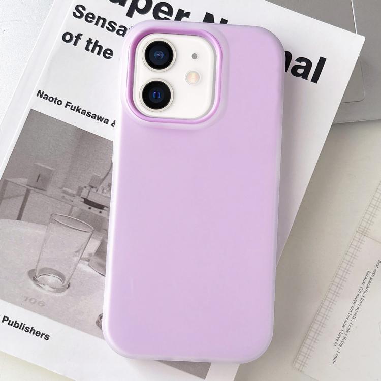 果凍色霧面觸感 PC 混合 TPU 手機殼，適用於 iPhone 12 Pro Max、iPhone 12 Pro、iPhone 11