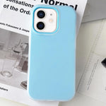 果凍色霧面觸感 PC 混合 TPU 手機殼，適用於 iPhone 12 Pro Max、iPhone 12 Pro、iPhone 11