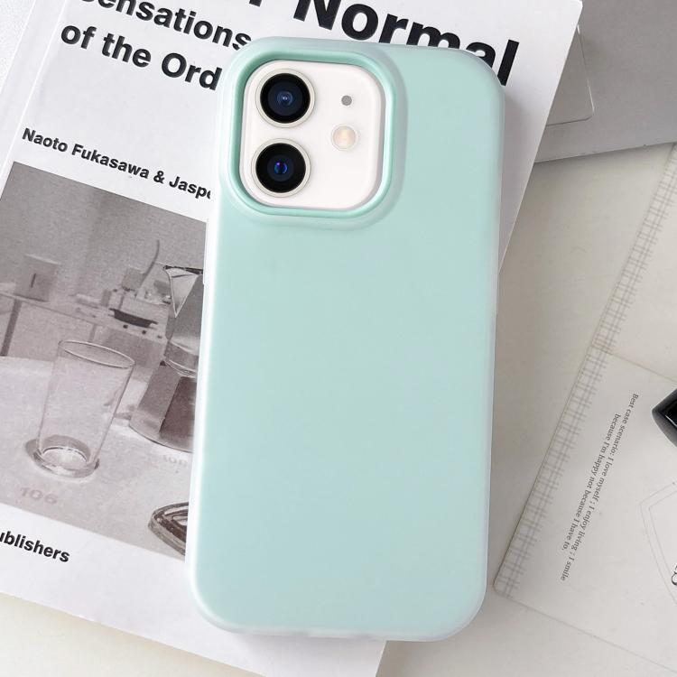 果凍色霧面觸感 PC 混合 TPU 手機殼，適用於 iPhone 12 Pro Max、iPhone 12 Pro、iPhone 11