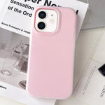 果凍色霧面觸感 PC 混合 TPU 手機殼，適用於 iPhone 12 Pro Max、iPhone 12 Pro、iPhone 11