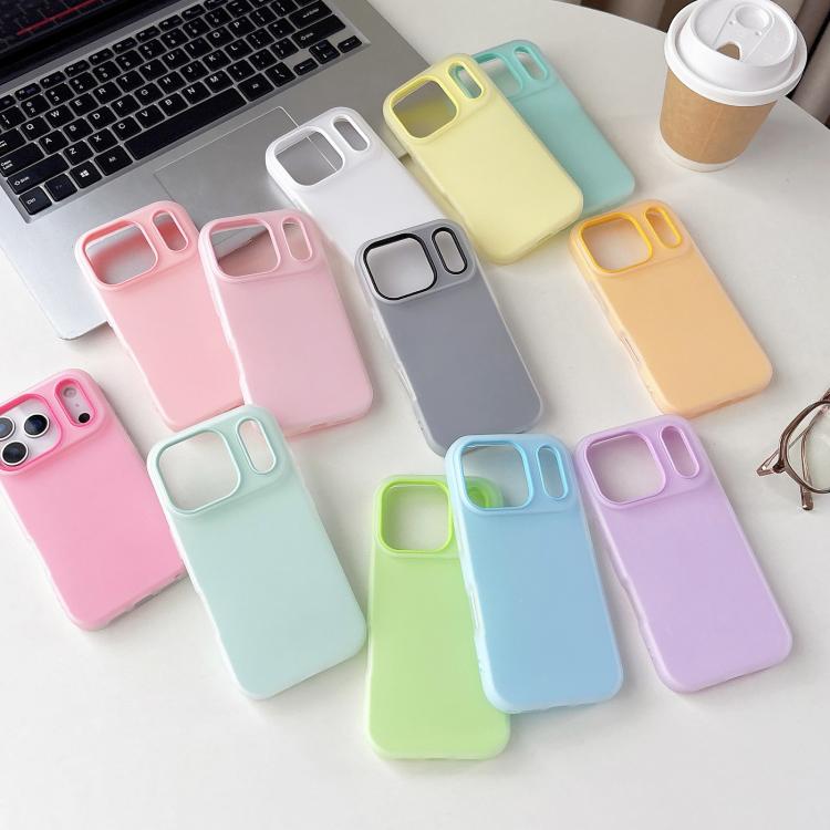 果凍色霧面觸感 PC 混合 TPU 手機殼，適用於 iPhone 12 Pro Max、iPhone 12 Pro、iPhone 11