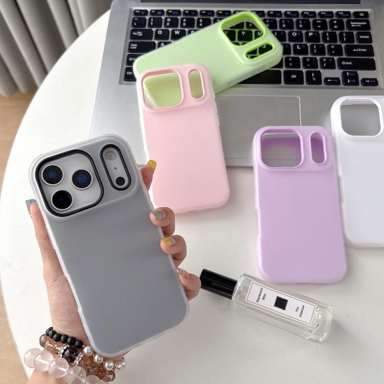 果凍色霧面觸感 PC 混合 TPU 手機殼，適用於 iPhone 12 Pro Max、iPhone 12 Pro、iPhone 11
