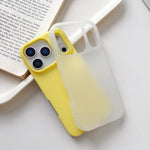 果凍色霧面觸感 PC 混合 TPU 手機殼，適用於 iPhone 12 Pro Max、iPhone 12 Pro、iPhone 11
