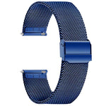 Milanese Buckle Stainless Steel Watch Band, 19mm, 20mm, 21mm, 22mm, 24mm