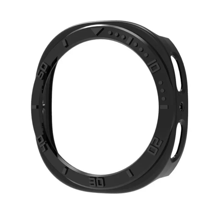 半覆蓋鏤空 PC 錶殼保護套，適用於 Samsung Galaxy Watch8 44mm，適用於 Samsung Galaxy Watch8 40mm