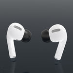 6 對無線耳機可更換矽膠耳塞 適用 AirPods Pro，附收納盒，矽膠白色