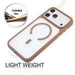 GEBEI Jazz 系列 Skin Feel 霧面 MagSafe 手機殼，適用於 iPhone 17 Pro Max、iPhone 17 Pro、iPhone 17、iPhone Air