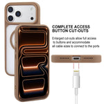 GEBEI Jazz 系列 Skin Feel 霧面 MagSafe 手機殼，適用於 iPhone 17 Pro Max、iPhone 17 Pro、iPhone 17、iPhone Air