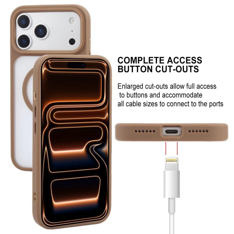 GEBEI Jazz 系列 Skin Feel 霧面 MagSafe 手機殼，適用於 iPhone 17 Pro Max、iPhone 17 Pro、iPhone 17、iPhone Air