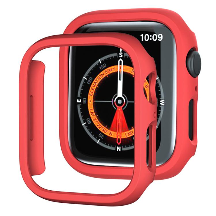 xDfind PC 磨砂空心半覆蓋錶殼，適用於 Apple Watch Series 6 / 5 / 4 / SE 44mm，適用於 Apple Watch Series 6 / 5 / 4 / SE 40mm，適用於 Apple Watch Series 11 46mm / 10 46mm，適用於 Apple Watch Series 11 42mm / 10 42mm