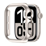 xDfind PC 磨砂空心半覆蓋錶殼，適用於 Apple Watch Series 6 / 5 / 4 / SE 44mm，適用於 Apple Watch Series 6 / 5 / 4 / SE 40mm，適用於 Apple Watch Series 11 46mm / 10 46mm，適用於 Apple Watch Series 11 42mm / 10 42mm