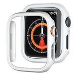 xDfind PC 磨砂空心半覆蓋錶殼，適用於 Apple Watch Series 6 / 5 / 4 / SE 44mm，適用於 Apple Watch Series 6 / 5 / 4 / SE 40mm，適用於 Apple Watch Series 11 46mm / 10 46mm，適用於 Apple Watch Series 11 42mm / 10 42mm