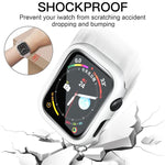 xDfind PC 磨砂空心半覆蓋錶殼，適用於 Apple Watch Series 6 / 5 / 4 / SE 44mm，適用於 Apple Watch Series 6 / 5 / 4 / SE 40mm，適用於 Apple Watch Series 11 46mm / 10 46mm，適用於 Apple Watch Series 11 42mm / 10 42mm