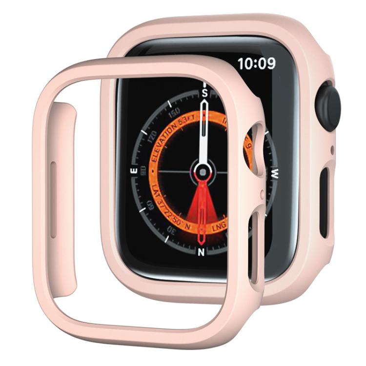 xDfind PC 磨砂空心半覆蓋錶殼，適用於 Apple Watch Series 6 / 5 / 4 / SE 44mm，適用於 Apple Watch Series 6 / 5 / 4 / SE 40mm，適用於 Apple Watch Series 11 46mm / 10 46mm，適用於 Apple Watch Series 11 42mm / 10 42mm