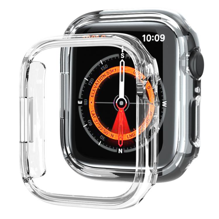 xDfind PC 磨砂空心半覆蓋錶殼，適用於 Apple Watch Series 6 / 5 / 4 / SE 44mm，適用於 Apple Watch Series 6 / 5 / 4 / SE 40mm，適用於 Apple Watch Series 11 46mm / 10 46mm，適用於 Apple Watch Series 11 42mm / 10 42mm