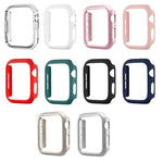 xDfind PC 磨砂空心半覆蓋錶殼，適用於 Apple Watch Ultra 3 / 2 / 1 49mm，適用於 Apple Watch Series 9 / 8 / 7 45mm，適用於 Apple Watch Series 9 / 8 / 7 41mm，適用於 Apple Watch Series 3 / 2 / 1 38mm