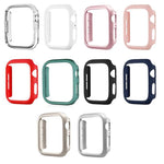 xDfind PC 磨砂鏤空半覆蓋錶殼，適用於 Apple Watch Series 3 / 2 / 1 42mm