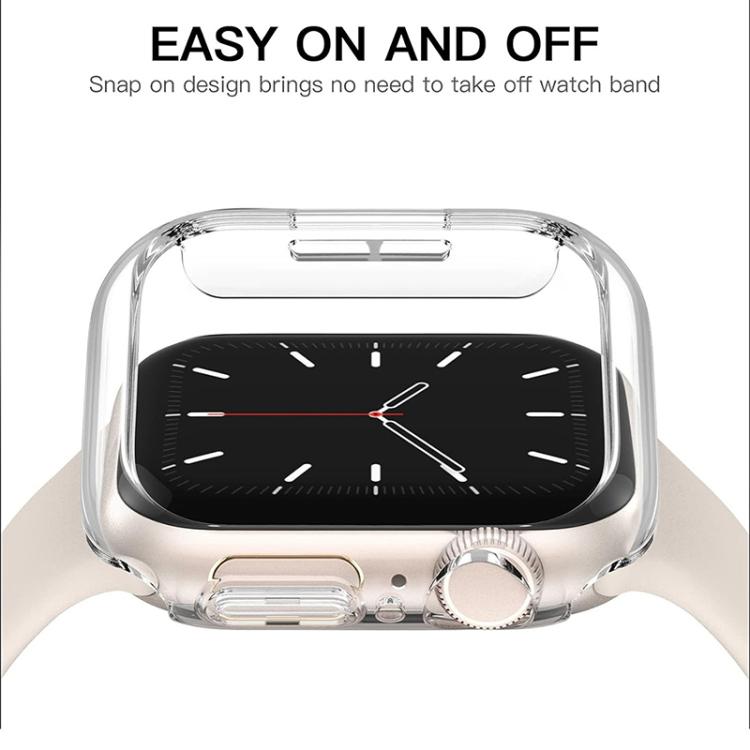 xDfind PC 磨砂鏤空半覆蓋錶殼，適用於 Apple Watch Series 3 / 2 / 1 42mm