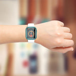 xDfind PC 磨砂鏤空半覆蓋錶殼，適用於 Apple Watch Series 3 / 2 / 1 42mm