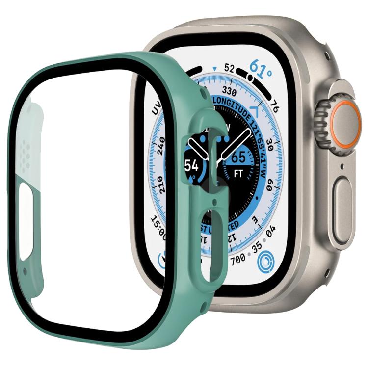 xDfind 鋼化玻璃膜一體成型 PC 錶殼，適用於 Apple Watch Series 6 / 5 / 4 / SE 44mm，適用於 Apple Watch Series 6 / 5 / 4 / SE 40mm，適用於 Apple Watch Series 11 46mm / 10 46mm，適用於 Apple Watch Series 11 42mm / 10 42mm