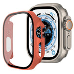 xDfind 鋼化玻璃膜一體成型 PC 錶殼，適用於 Apple Watch Series 6 / 5 / 4 / SE 44mm，適用於 Apple Watch Series 6 / 5 / 4 / SE 40mm，適用於 Apple Watch Series 11 46mm / 10 46mm，適用於 Apple Watch Series 11 42mm / 10 42mm