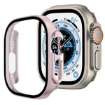 xDfind 鋼化玻璃膜一體成型 PC 錶殼，適用於 Apple Watch Series 6 / 5 / 4 / SE 44mm，適用於 Apple Watch Series 6 / 5 / 4 / SE 40mm，適用於 Apple Watch Series 11 46mm / 10 46mm，適用於 Apple Watch Series 11 42mm / 10 42mm