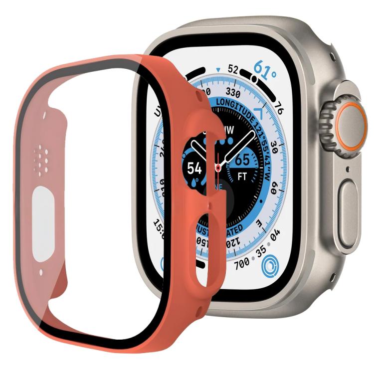 xDfind 鋼化玻璃膜一體成型 PC 錶殼，適用於 Apple Watch Series 6 / 5 / 4 / SE 44mm，適用於 Apple Watch Series 6 / 5 / 4 / SE 40mm，適用於 Apple Watch Series 11 46mm / 10 46mm，適用於 Apple Watch Series 11 42mm / 10 42mm