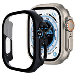 xDfind 鋼化玻璃膜一體成型 PC 錶殼，適用於 Apple Watch Series 6 / 5 / 4 / SE 44mm，適用於 Apple Watch Series 6 / 5 / 4 / SE 40mm，適用於 Apple Watch Series 11 46mm / 10 46mm，適用於 Apple Watch Series 11 42mm / 10 42mm