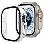 xDfind 鋼化玻璃膜一體成型 PC 錶殼，適用於 Apple Watch Series 6 / 5 / 4 / SE 44mm，適用於 Apple Watch Series 6 / 5 / 4 / SE 40mm，適用於 Apple Watch Series 11 46mm / 10 46mm，適用於 Apple Watch Series 11 42mm / 10 42mm