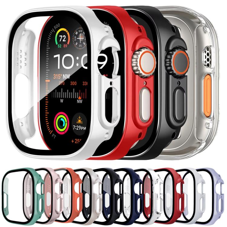 xDfind 鋼化玻璃膜一體成型 PC 錶殼，適用於 Apple Watch Series 6 / 5 / 4 / SE 44mm，適用於 Apple Watch Series 6 / 5 / 4 / SE 40mm，適用於 Apple Watch Series 11 46mm / 10 46mm，適用於 Apple Watch Series 11 42mm / 10 42mm
