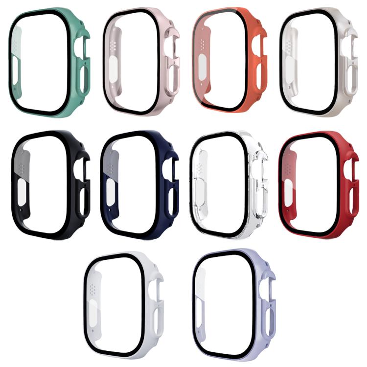 xDfind 鋼化玻璃膜一體成型 PC 錶殼，適用於 Apple Watch Series 6 / 5 / 4 / SE 44mm，適用於 Apple Watch Series 6 / 5 / 4 / SE 40mm，適用於 Apple Watch Series 11 46mm / 10 46mm，適用於 Apple Watch Series 11 42mm / 10 42mm
