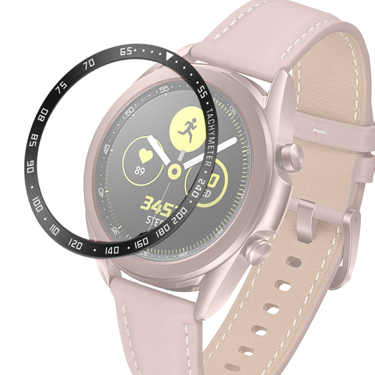 智慧手錶鋼製錶圈，E 版本，適用於 Samsung Galaxy Watch 3 41mm，適用於 Samsung Galaxy Watch 3 45mm