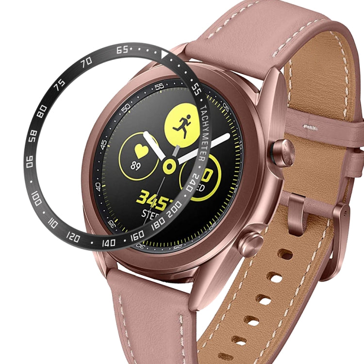智慧手錶鋼製錶圈，E 版本，適用於 Samsung Galaxy Watch 3 41mm，適用於 Samsung Galaxy Watch 3 45mm