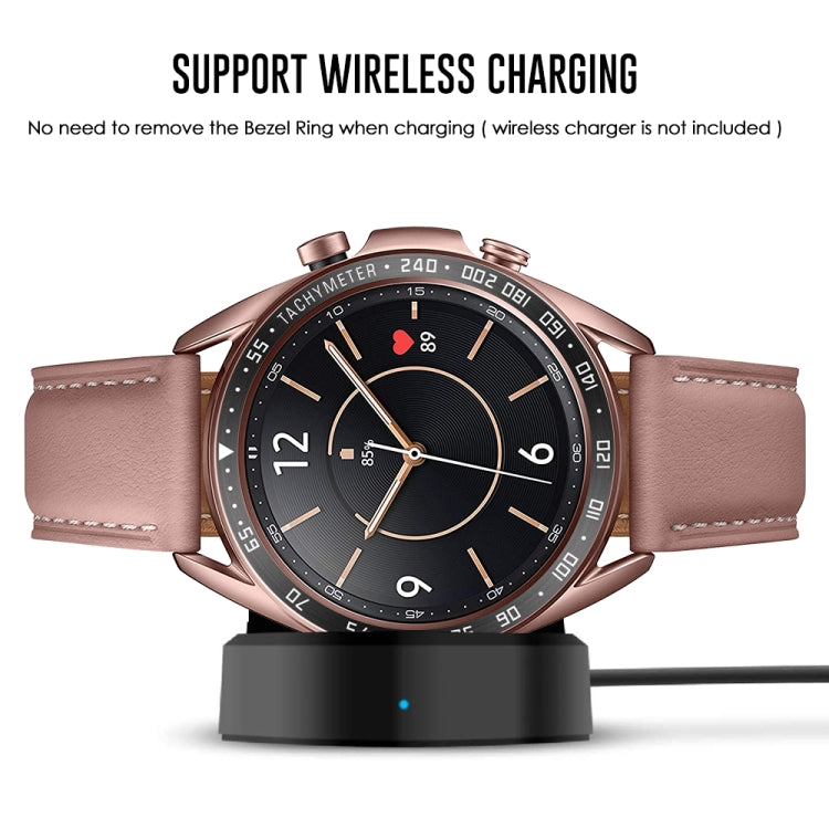 智慧手錶鋼製錶圈，E 版本，適用於 Samsung Galaxy Watch 3 41mm，適用於 Samsung Galaxy Watch 3 45mm