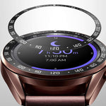 智慧手錶鋼製錶圈，E 版本，適用於 Samsung Galaxy Watch 3 41mm，適用於 Samsung Galaxy Watch 3 45mm
