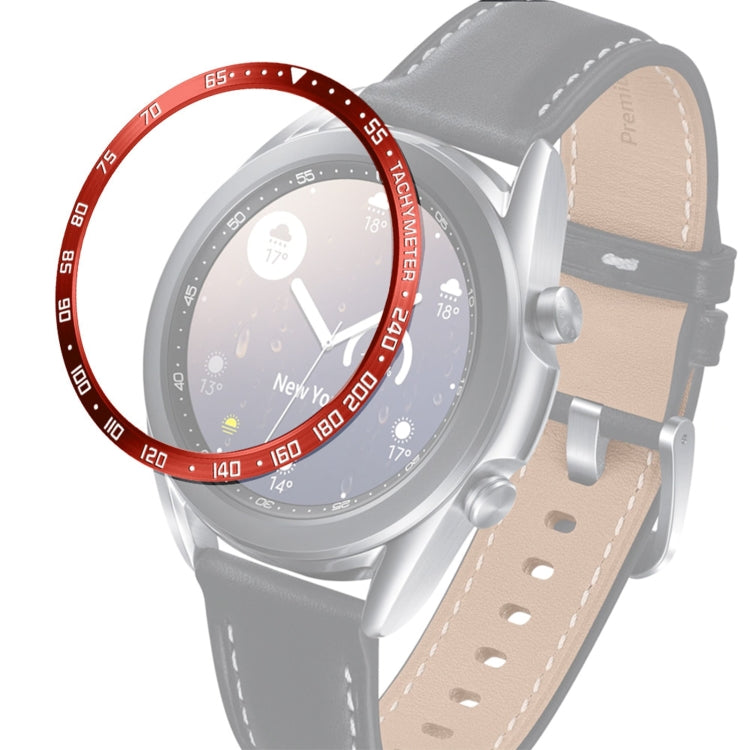 智慧手錶鋼製錶圈，E 版本，適用於 Samsung Galaxy Watch 3 41mm，適用於 Samsung Galaxy Watch 3 45mm